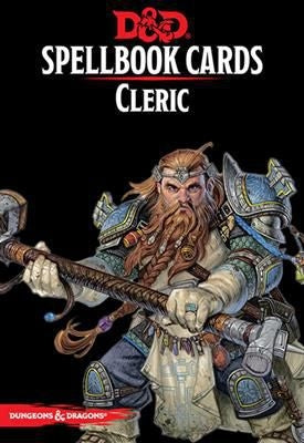 Dungeons & Dragons RPG: Spellbook Cards - Cleric Deck (149 cards)