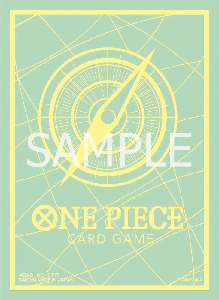 One Piece TCG: Official Sleeves: Standard Green & Yellow Portals Games & Comics One Piece TCG: Official Sleeves: Standard Green & Yellow Portals Games & Comics