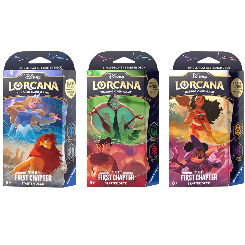 Disney Lorcana: The First Chapter Starter Deck – Portals Games & Comics