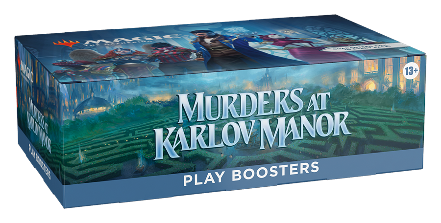 mtg murders at karlov manor play booster box Game Ogre and youll step into the shoes of Ravnicas greatest detectives to track the clues and crack the case Magic: the Gathering - Murders