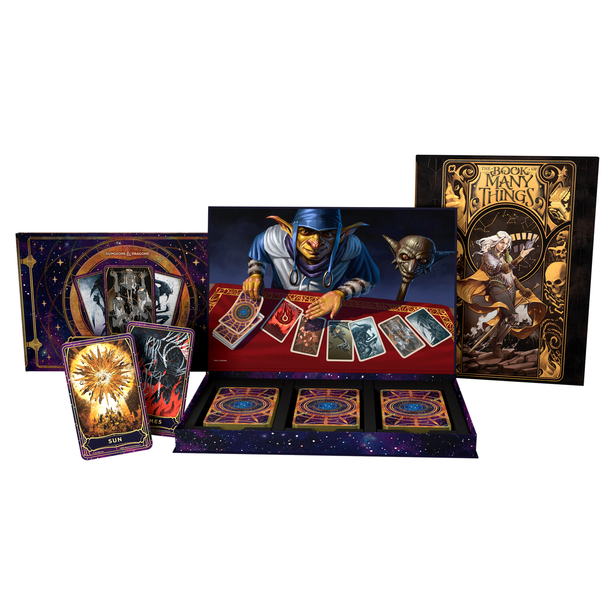 deck of many monsters Dungeons & Dragons 5E: The Deck of Many Things (Alternate Cover) – Portals  Games & Comics