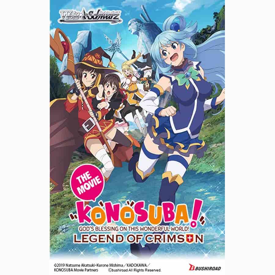 konosuba weiss schwarz booster box Weiss Schwarz