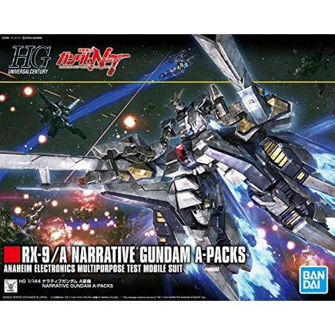 Bandai HGUC #218 1/144 Narrative Gundam A-Packs "Gundam NT"
