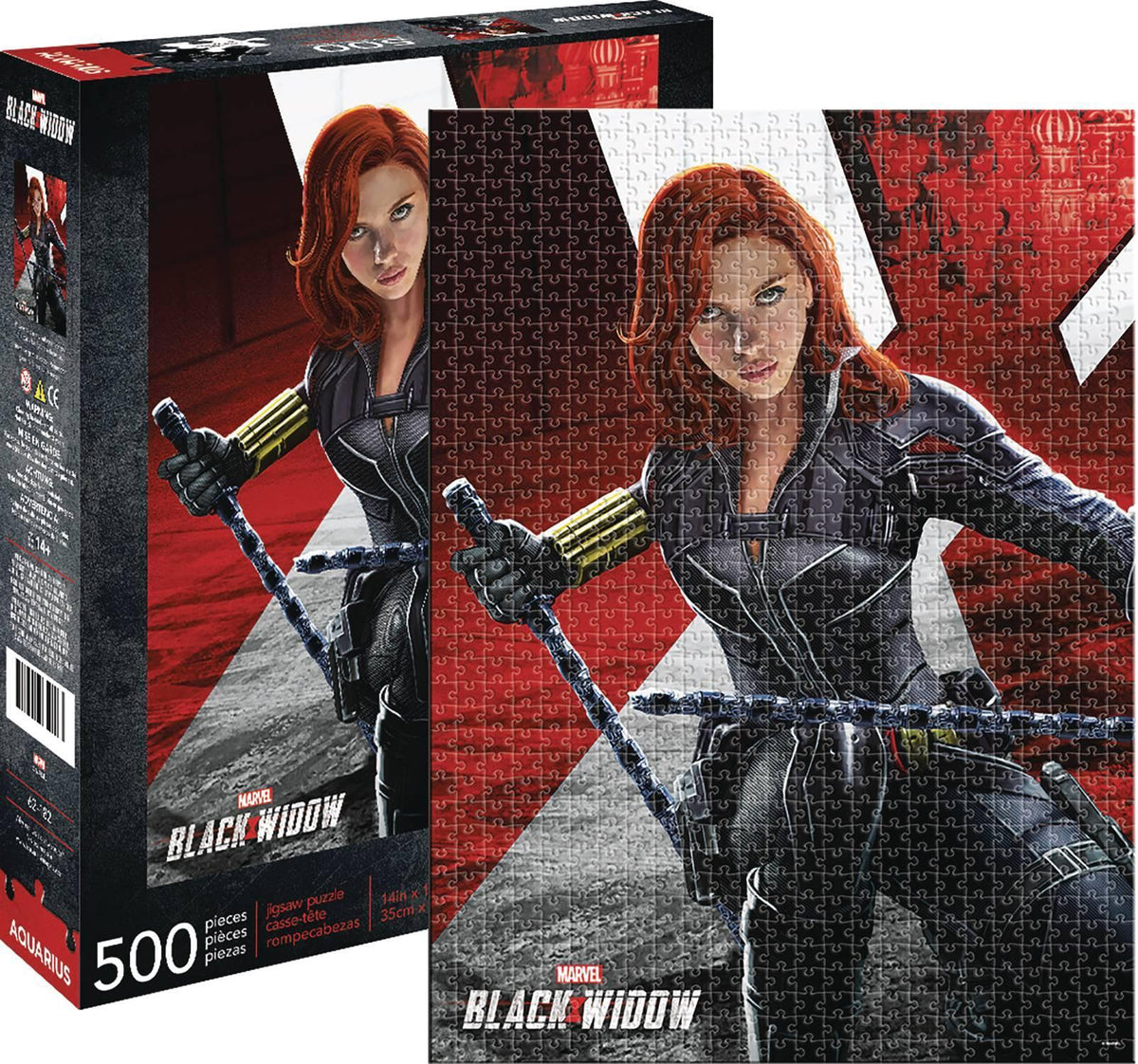 Marvel - Black Widow - 500PC Puzzle – Portals Games & Comics