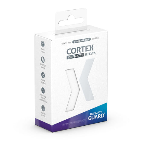 Cortex Sleeves - Standard Size (100ct) - Matte White
