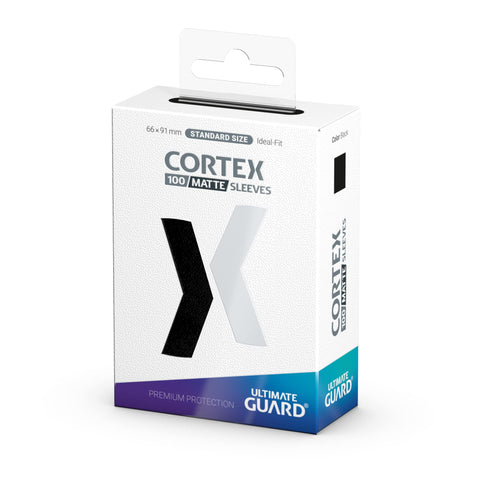 Cortex Sleeves - Standard Size (100ct) - Matte Black