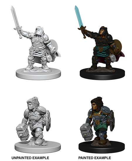 D&D Minis: Nolzur's Marvelous Unpainted Miniatures, W9 Female Elf  Paladin