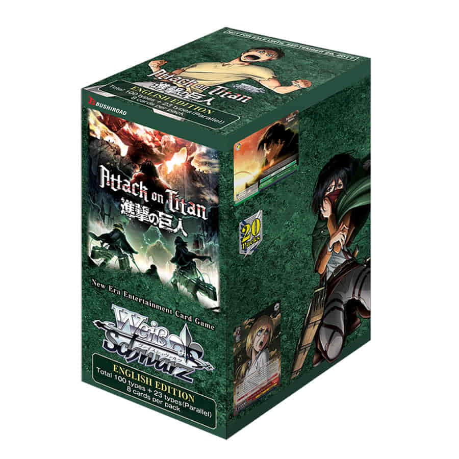 attack on titan booster box Weiss Schwarz - Booster Box