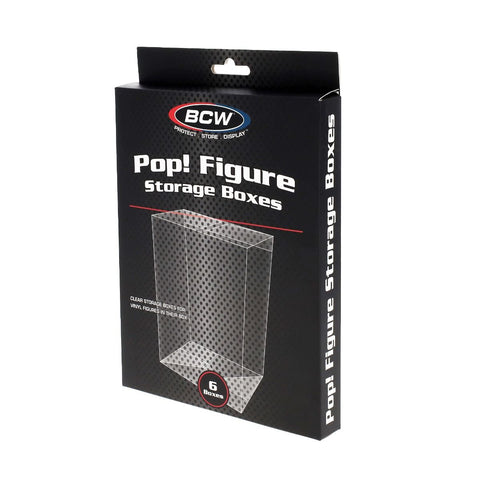 BCW Pop! Figure Storage Boxes (6 ct)