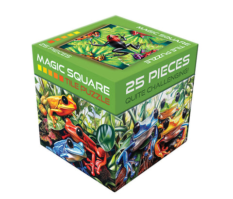 Magic Square Puzzle: Frogs (25pc)