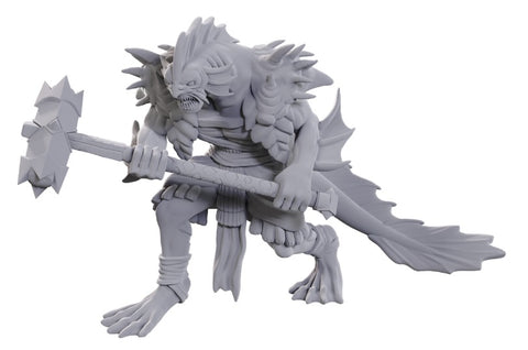 Dungeons & Dragons: Nolzur's Marvelous Unpainted Miniatures - W25 Sahuagin Coral Smasher