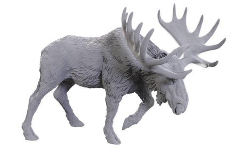 WizKids Deep Cuts Unpainted Miniatures: W25 Bull Moose
