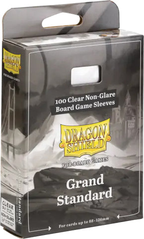 Dragon Shields: (100) Grand Standard Board Game Sleeves (88mm x 126mm)