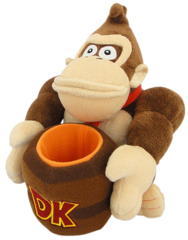 Barrel Donkey Kong 8" Plush