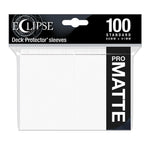 Eclipse Matte Standard Sleeves: Arctic White (100)