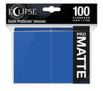 Eclipse Matte Standard Sleeves: Pacific Blue (100)