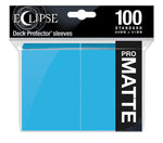 Eclipse Matte Standard Sleeves: Sky Blue (100)