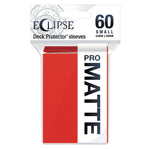 Eclipse Matte Small Sleeves: Apple Red (60)