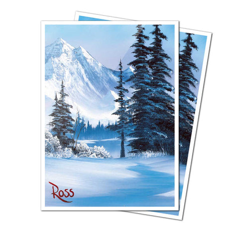 Bob Ross: Winter Paradise APEX Deck Protector Sleeves