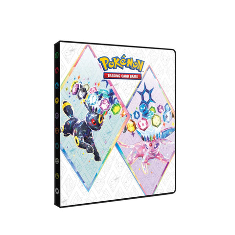 Scarlet and Violet Prismatic Evolutions 4-Pocket Portfolio for Pokémon