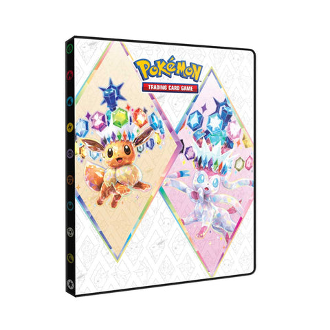 pokémon trading card game prismatic evolutions 9 pocket portfolio Scarlet and Violet Prismatic Evolutions 9-Pocket Portfolio for Pokémon – Portals Games & Comics