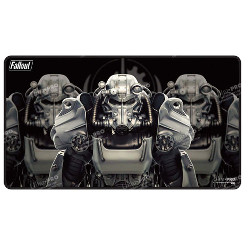 Fallout - Brotherhood of Steel Black Stitched Edge Playmat
