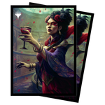 Innistrad: Crimson Vow Henrika, Infernal Seer Standard Deck Protector Sleeves (100ct) for Magic: The Gathering