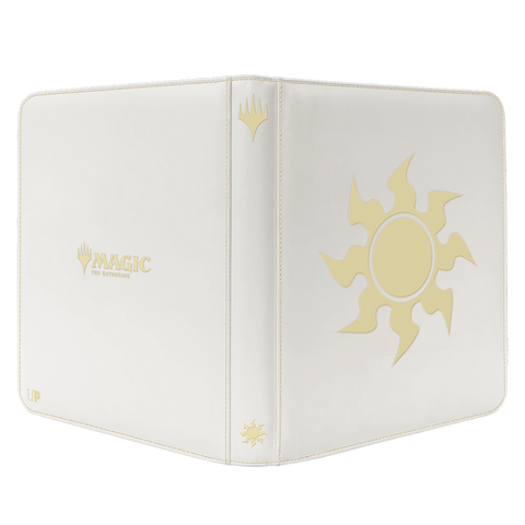 Magic the Gathering CCG: Mana 8 - 12-Pocket Zip PRO-Binder - Plains