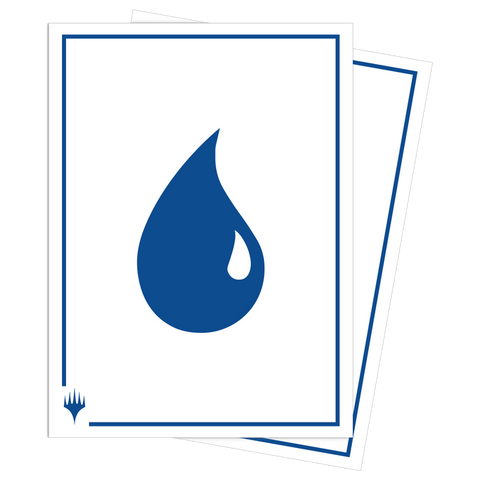 Mana 8 - 105ct Apex Deck Protector Sleeves - Island for Magic: The Gathering