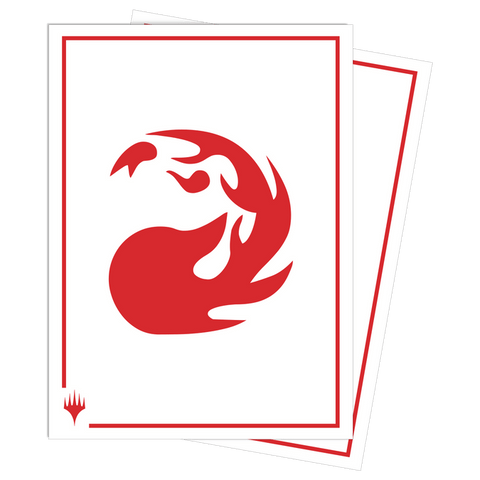 Mana 8 - 105ct Apex Deck Protector Sleeves - Mountain for Magic: The Gathering