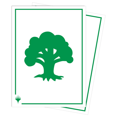 Mana 8 - 105ct Apex Deck Protector Sleeves - Forest for Magic: The Gathering