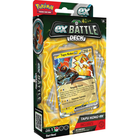 Pokemon TCG: Tapu Koko ex Battle Deck