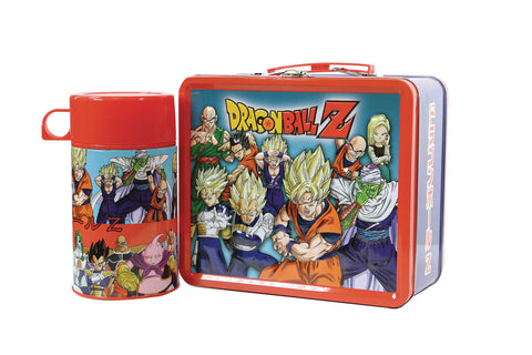 Tin Titans Dbz Z Fighters Previews Exclusive Lunch Box W Beverage Container