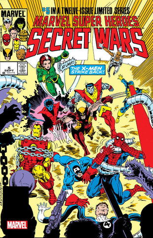 Marvel Super Heroes Secret Wars #5 Facsimile Edition Foil Variant