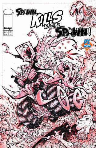 Sdcc 2024 Spawn Kills Every Spawn #1 Previews Exclusive Bw Variant Edition