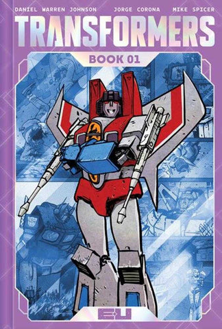 Transformers Deluxe Hardcover Book 01 Direct Market Exclusive Daniel Warren Johnson & Mike Spicer Decepticon Cover