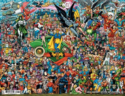 New History Of The DC Universe #1 (Of 4) Cover D Scott Koblish Legacy Wraparound Card Stock Variant