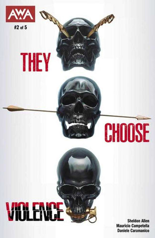 They Choose Violence #2 (Of 5) Cover A Rahzzah (Mature)