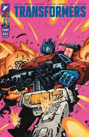 Transformers #21 Cover B Jorge Corona & Mike Spicer Variant