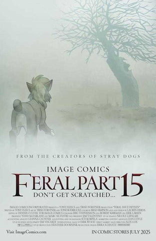 Feral #15 Cover B Trish Forstner & Allen Passalaqua Variant