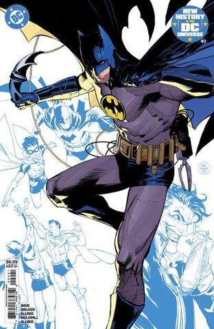 New History Of The DC Universe #2 (Of 4) Cover B Dan Mora Card Stock Variant