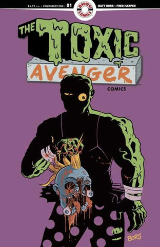 Toxic Avenger Comics #1 Cover B 5 Copy Matt Bors Unlock Variant (Mature)