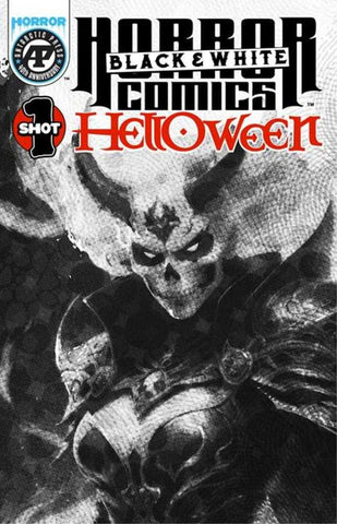 Horror Comics Black And White Helloween Special (One Shot) Cover B Brian Denham Lunar Exclusive Variant (Mature)