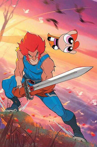 Thundercats Powerpuff Girls #1 Cover P Inc 1:7 Coran Kizer Stone Virgin Foc Bonus Variant