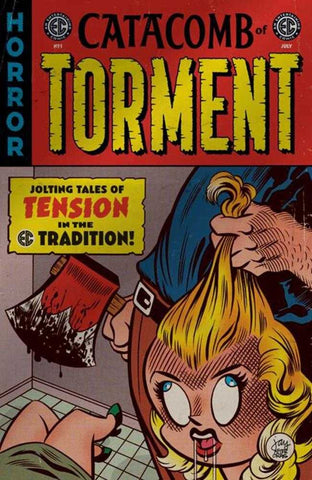 Local Comic Shop Day 2025 EC Catacomb Of Torment #1 Cover K Jay Stephens Foil Variant Allocations May Occur