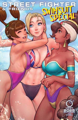 2025 Street Fighter & Friends Swimsuit Special #1 (One Shot) Cover B Quasimodox Variant