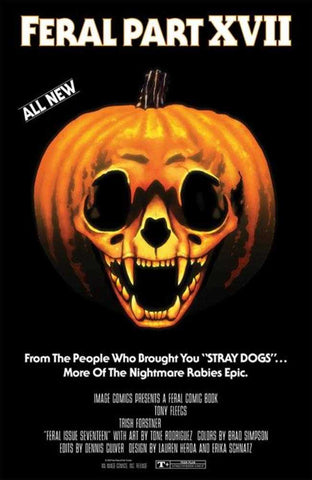 Feral #17 Cover B Trish Forstner Variant