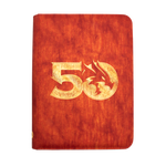 50th Anniversary Printed Leatherette Book Folio for Dungeons & Dragons