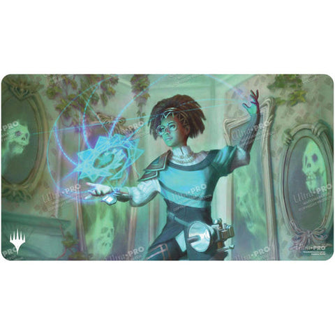 Duskmourn Zimone, Mystery Unraveler (Commander) Standard Gaming Playmat for Magic: The Gathering