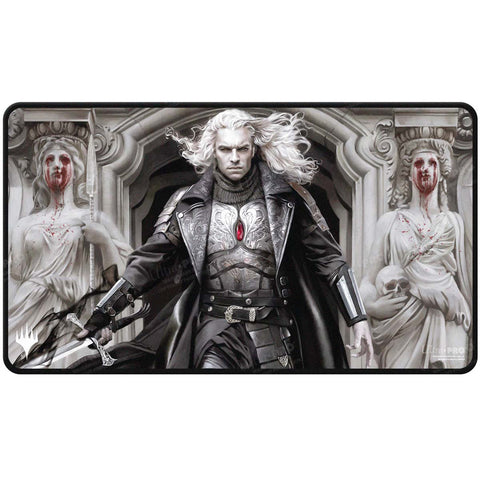 Innistrad Remastered Sorin, Imperious Bloodlord Black Stitched Playmat for Magic: The Gathering